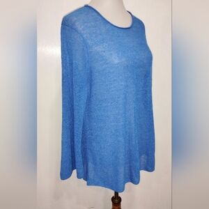 EILEEN FISHER BLUEBIRD KNIT TOP